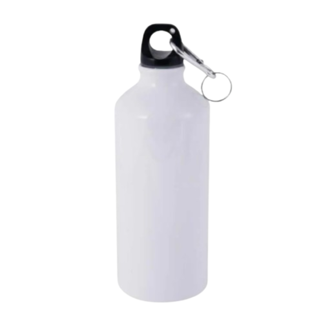 Squeeze Alumínio 600ml Tampa Mosquetão