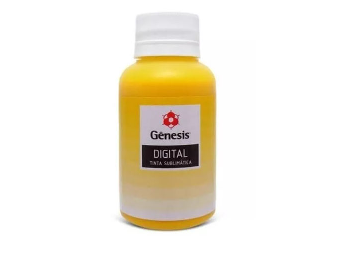 Tinta Sublimática Gênesis Amarelo 100ml