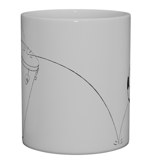 Caneca Futebol e Tantan - imagem 2