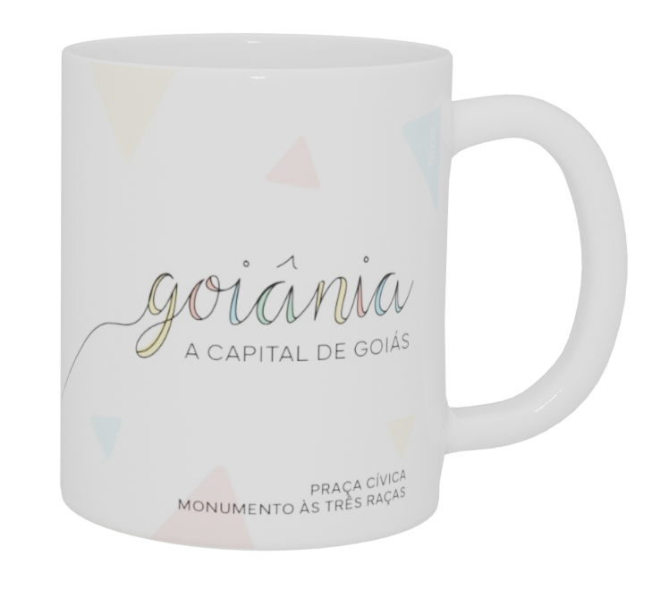 Caneca Monumento às Três Raças – Coleção Goiânia - imagem 2