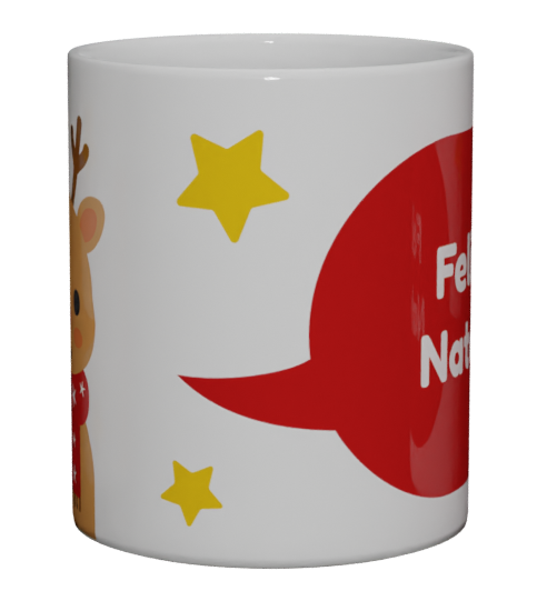 Caneca Rena - Coleção Feliz Natal - imagem 2