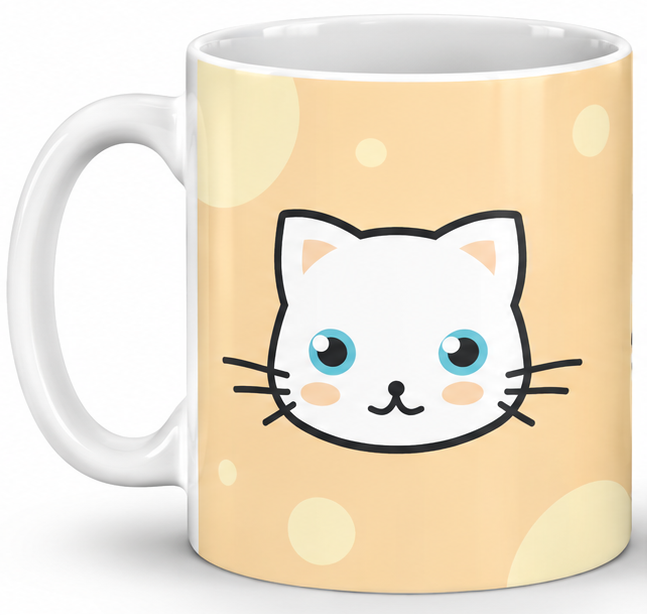 Caneca Gatinho Moods