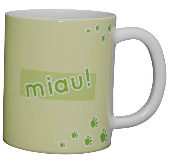 Caneca Gatinho Frajola - imagem 2