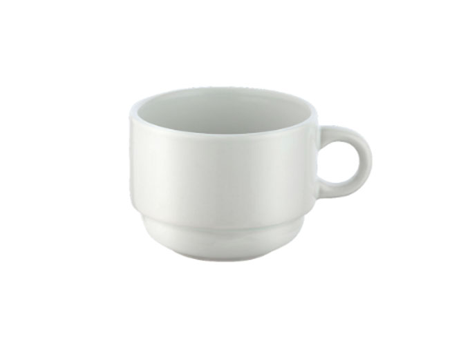 Xícara Ceramica Branca 180ml JKB