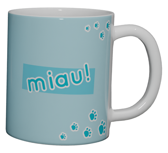 Caneca Gatinho Siamês - imagem 2